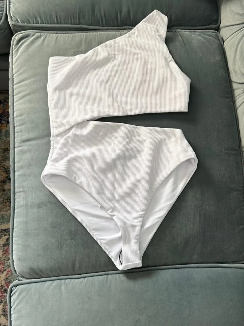NWT Beach Riot Size S Small White Celina Swimsuit